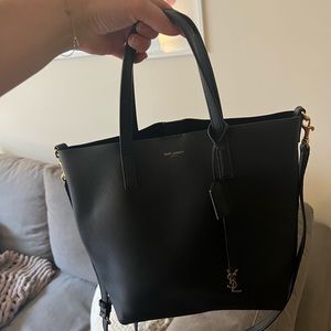 YSL/Saint Laurent Toy Tote, Black